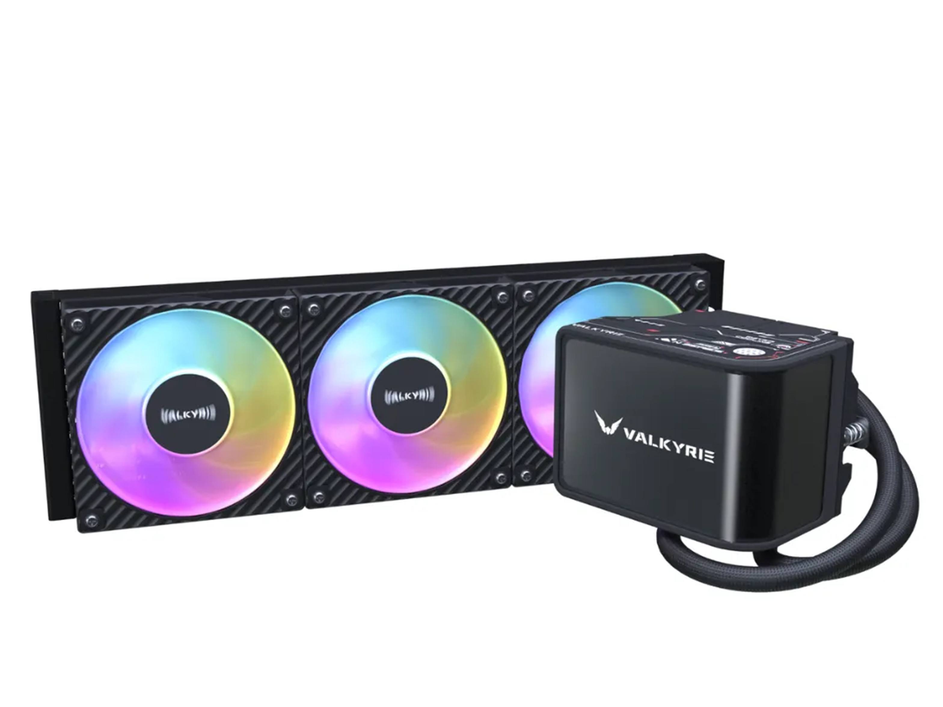Valkyrie N360 360mm ARGB AIO Liquid Cooler - Black