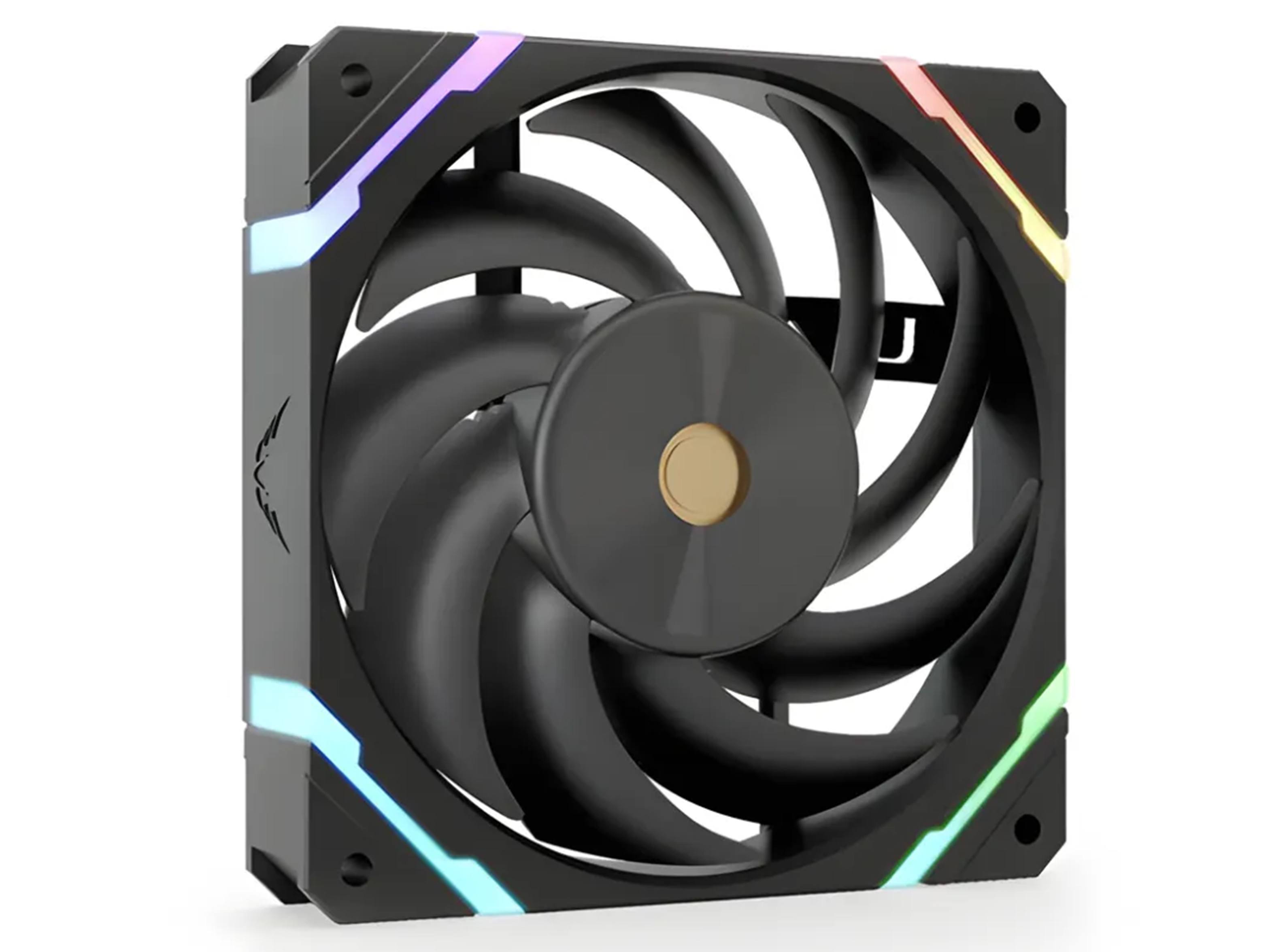 Valkyrie X12 FDB ARGB 120mm PWM Cooler Fan - Black