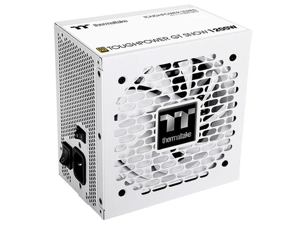 Thermaltake TOUGHPOWER GT 1200W 80+ Gold Fully Modular Power Supply - Snow