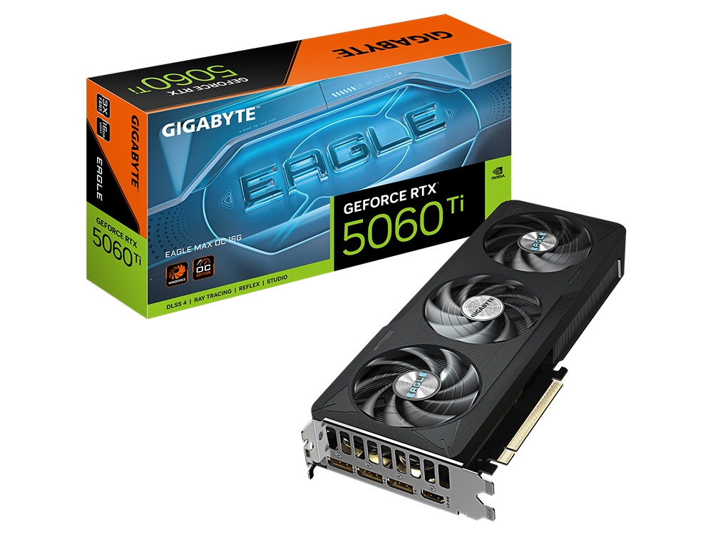 GIGABYTE GeForce RTX 5060 Ti EAGLE MAX OC 16GB Graphics Card