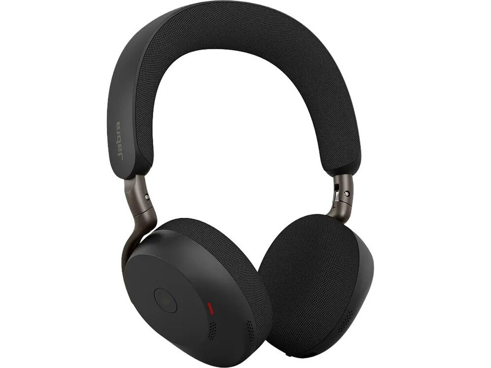 Jabra Evolve3 75 MS Stereo Link390 USB-C Wireless Bluetooth 5.3 ANC Headset - Black