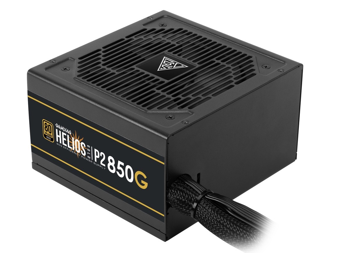 GAMDIAS HELIOS P2-850G 850W 80+ Gold Non-Modular ATX 3.1 Power Supply