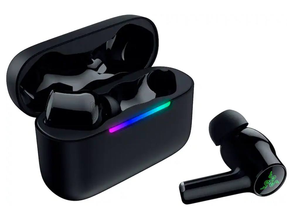 Razer Hammerhead V3 X HyperSpeed 2.4GHz/BT 5.3 11mm Drivers IPX4 Wireless Gaming Earbuds