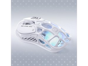 GravaStar Mercury M2 Opaline White Wireless Gaming Mouse