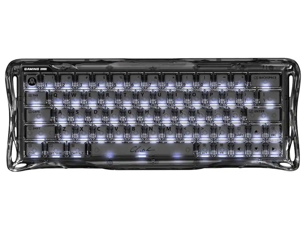 GravaStar Mercury V60 60% Wired Hall Effect RGB Gaming Keyboard - Onyx Crystal