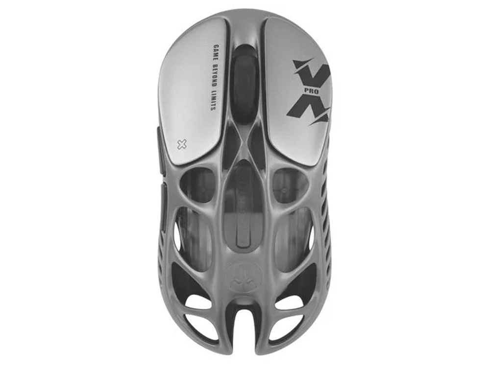 GravaStar Mercury X 49g Tri-Mode Wireless Magnesium Alloy Gaming Mouse - Interstellar Silver