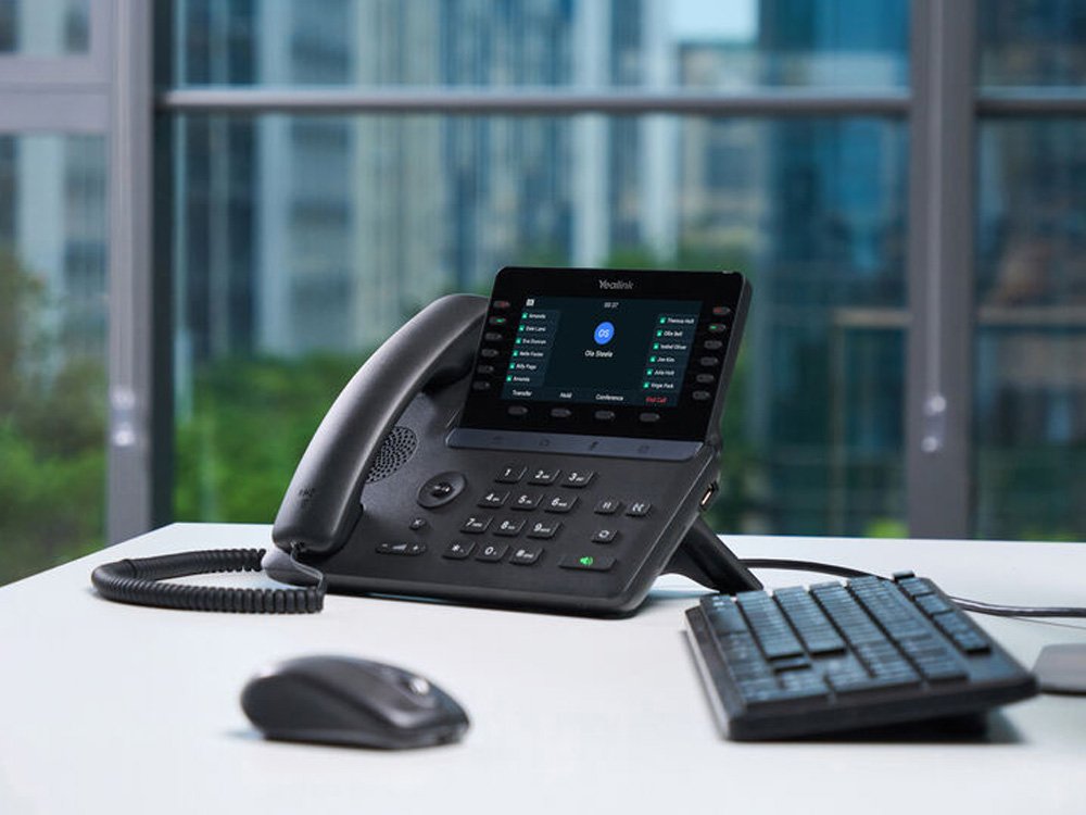 Yealink SIP-T85W 16-Line 5.5" Color Display IP Phone