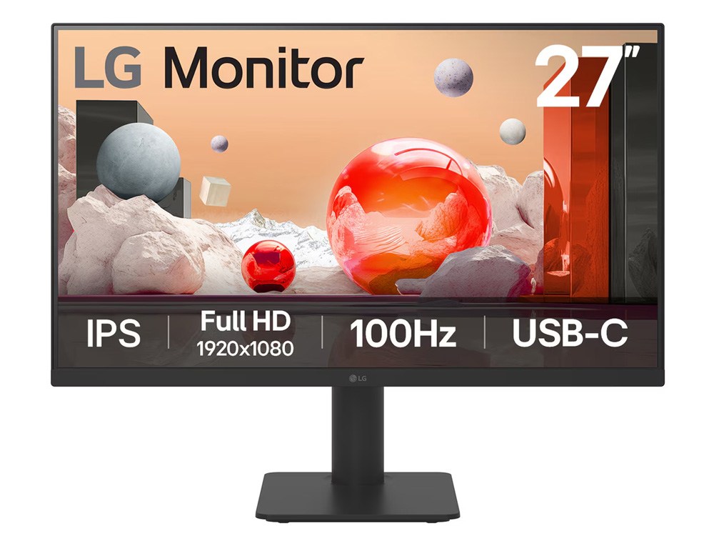LG 27MS570B-B 27" FHD IPS 100Hz USB-C Monitor