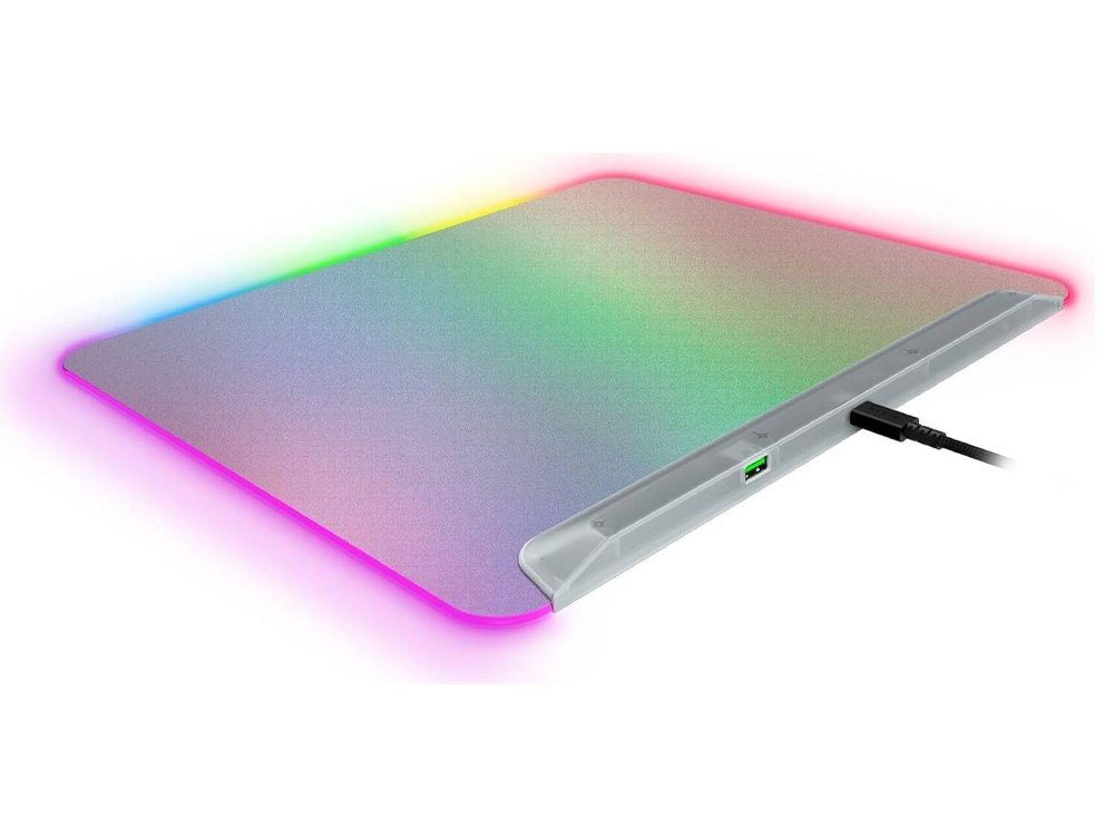 Razer Firefly V2 Pro Phantom White Edition RGB Mouse Mat