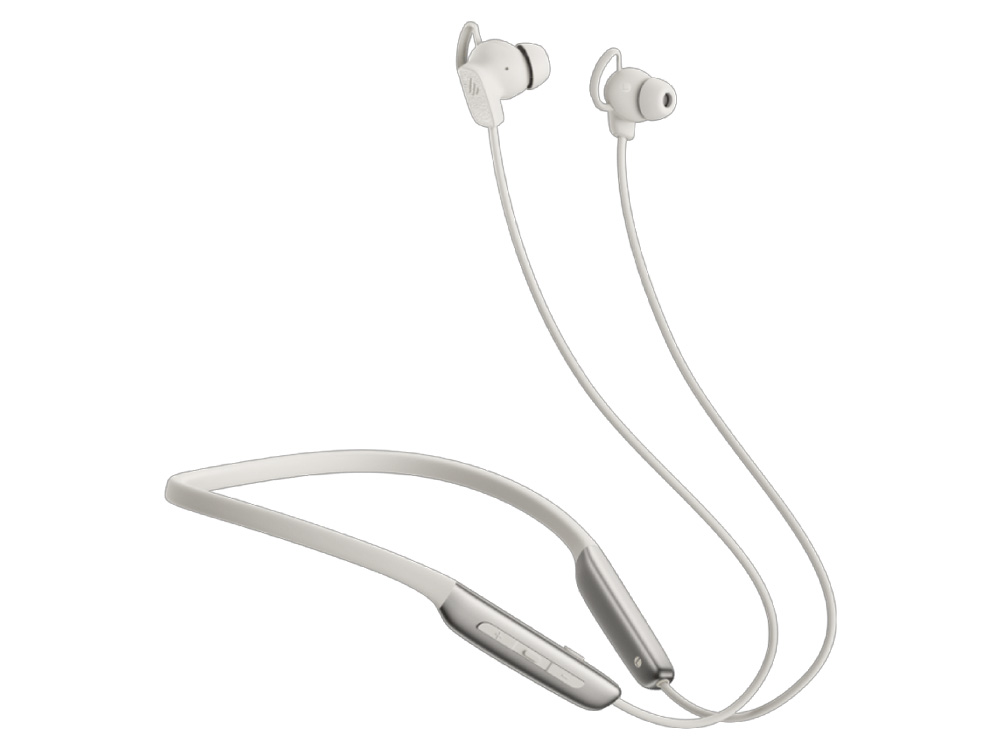 Edifier W280NB Pro Wireless Noise Cancelling Neckband Headphones - Sand White