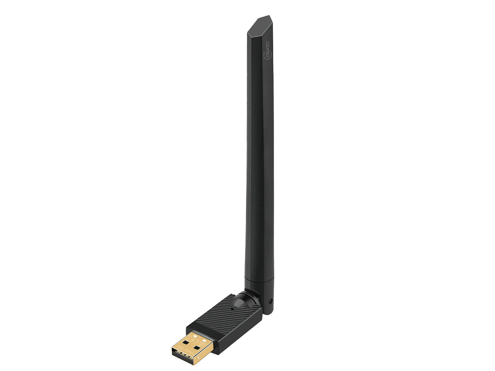 Cruxtec BUT-60A-BK Bluetooth 6.0 Long Range 100m USB Type-A Adapter