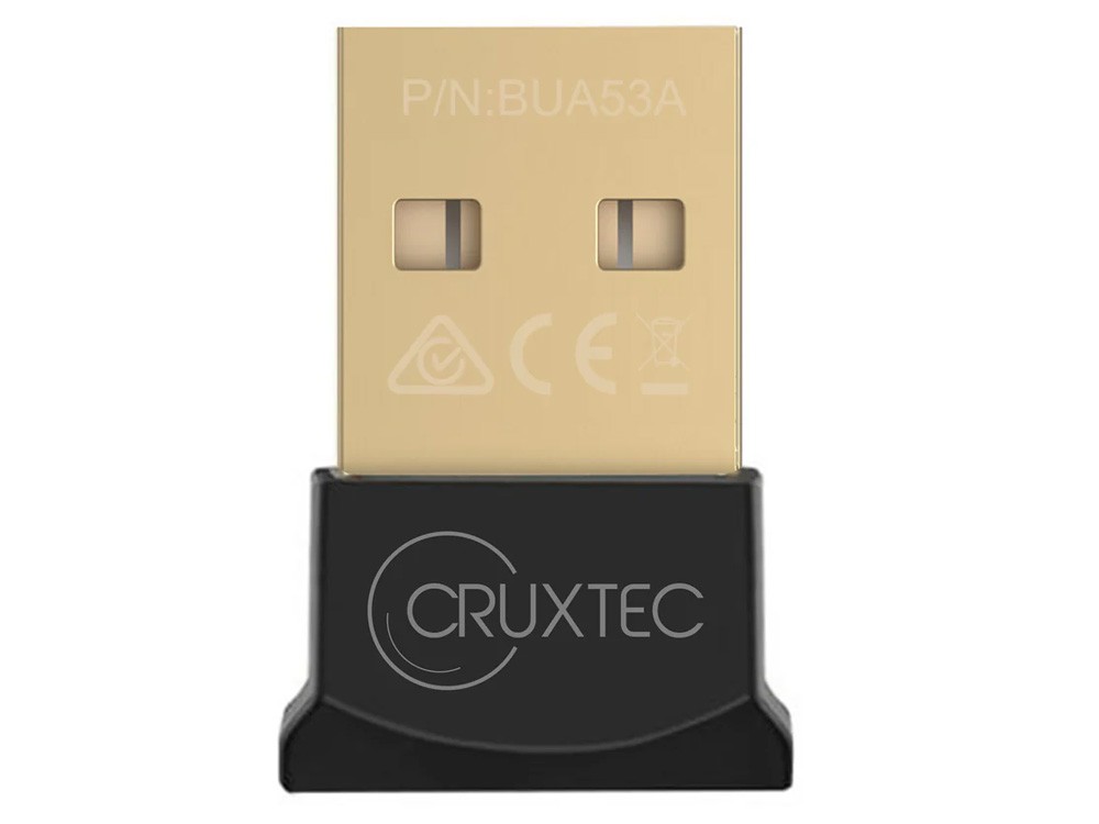 Cruxtec BUA-53A-BK Bluetooth 5.3 Nano USB Adapter