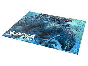 Arbiter Studio Godzilla 2.0 Lunar Speed Glass Mousepad Shipwreck