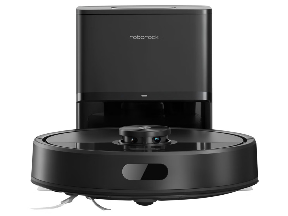Roborock Q7T+ RR-Q7TP52-03-BLK 10,000Pa LiDAR Auto-Empty Robot Vacuum & Mop - Black