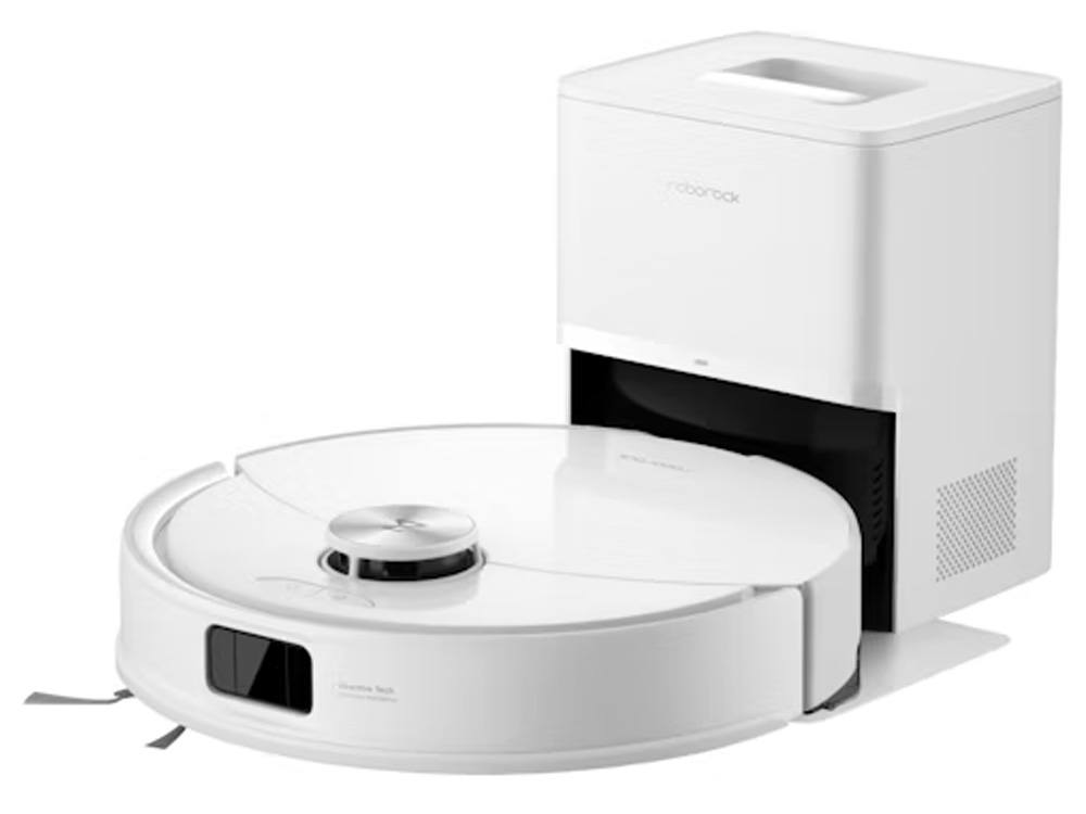 Roborock Q10V+ 10,000Pa LiDAR Robot Vacuum & Mop with Auto-Empty Dock - White