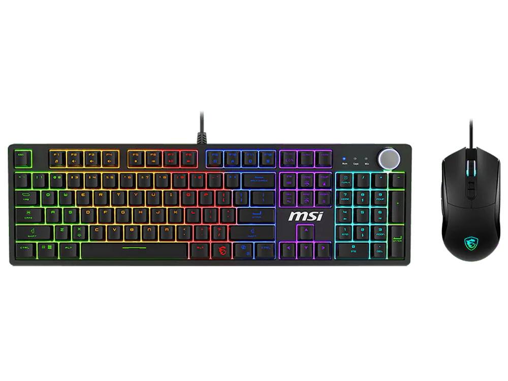 MSI FORGE GK320 COMBO RED RGB Wired Mechanical Keyboard and Mouse Combo