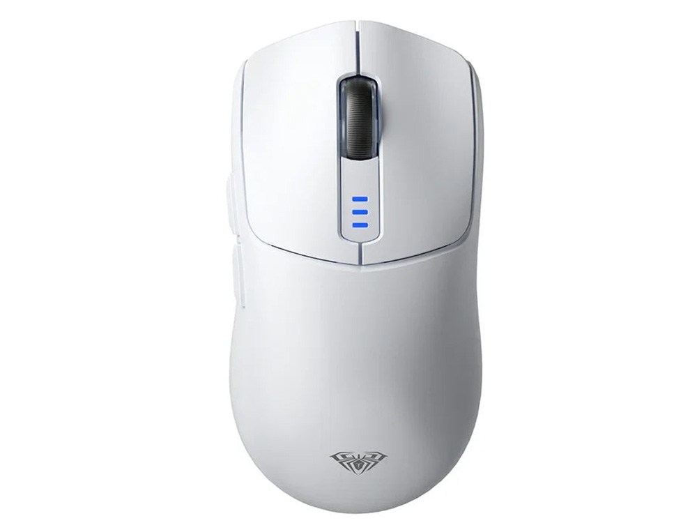AULA SC580X-W Tri-Mode Wireless 12000 DPI 1000Hz Lightweight Gaming Mouse - White