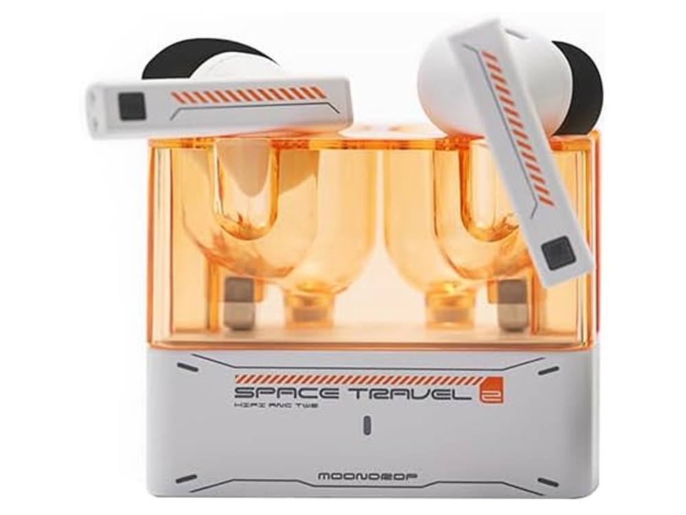MOONDROP Space Travel 2 TWS HiFi ANC Low-Latency Wireless Earphones - Orange