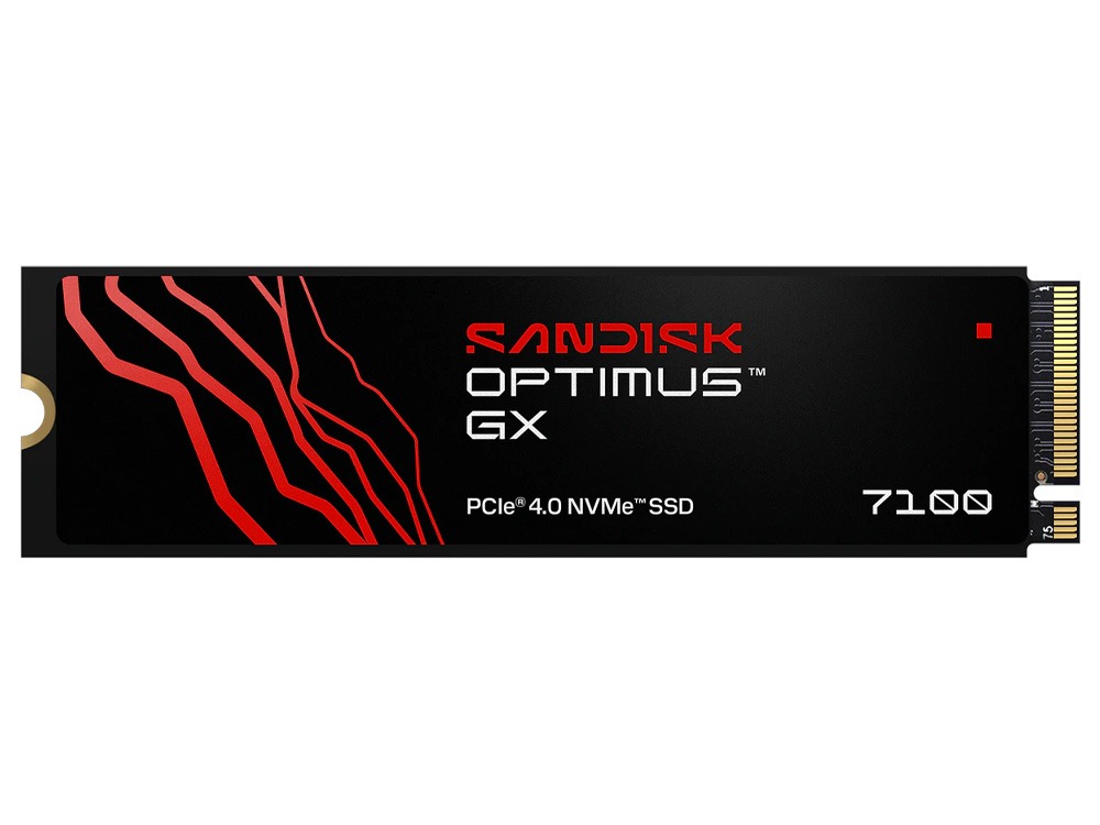 SanDisk Optimus GX 7100 1TB PCIe 4.0 NVMe M.2 2280 Internal SSD