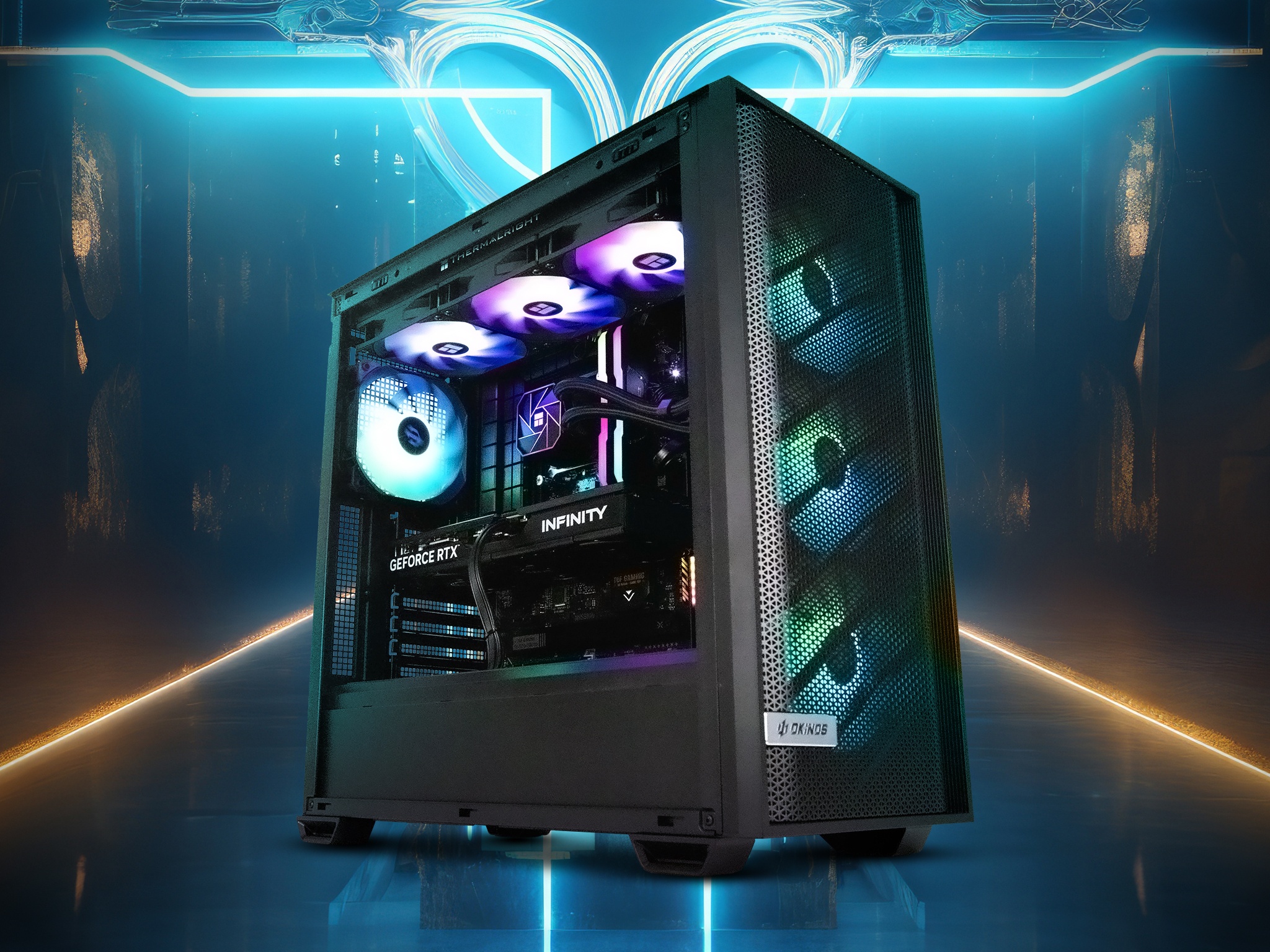 Centre Com Cadmus Core Gen14 i5-14400F RTX 5070 Gaming PC with Windows 11