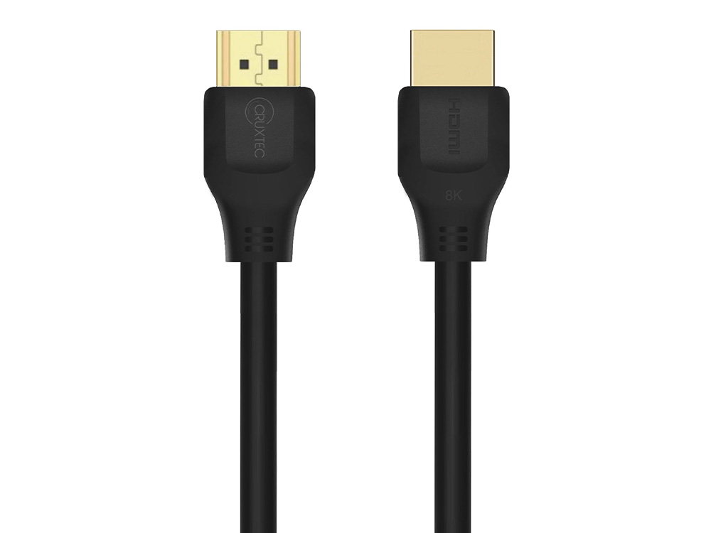 Cruxtec HL21-03-BK 3m HDMI 2.1 8K 48Gbps HDMI Cable - Black
