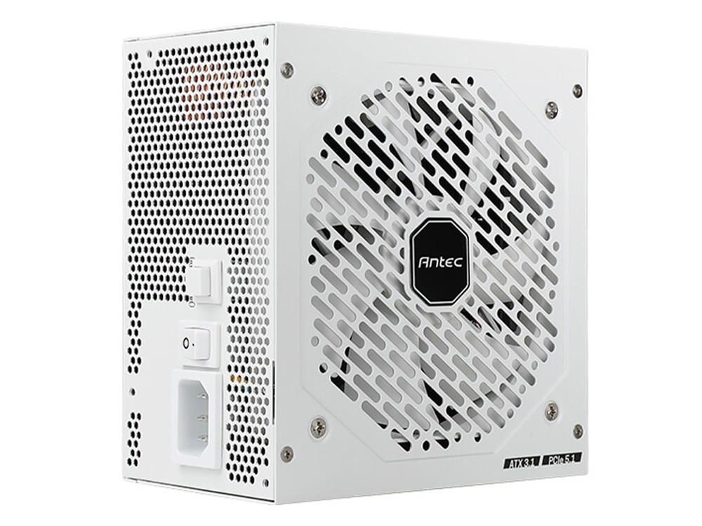 Antec NeoECO Gold M NE1000G M 1000W 80+ Gold Fully Modular ATX 3.0 Power Supply - White