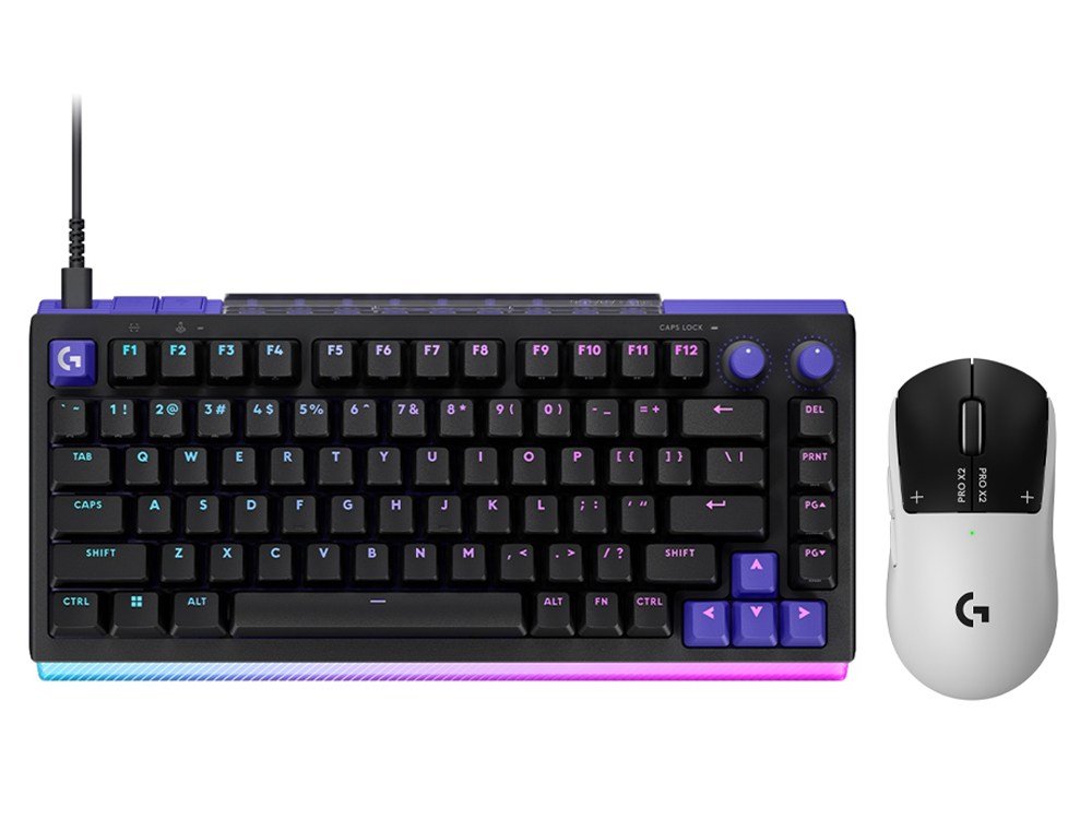 Logitech G G512 X 75 Gaming Keyboard + Logitech G PRO X2 Gaming Mouse Bundle