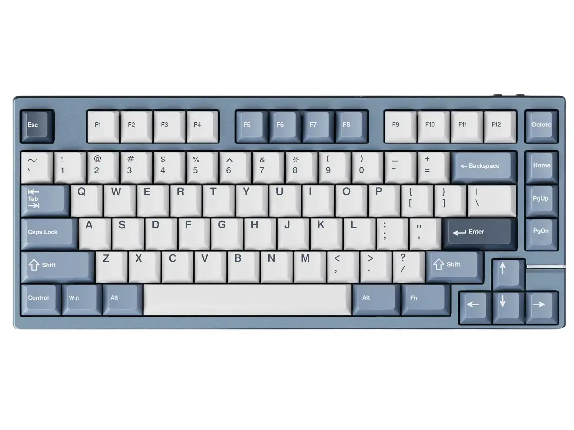 Qwertykeys x Neo Studio Neo75 Prebuilt Wireless Mechanical Keyboard (Anodized Slate Blue)