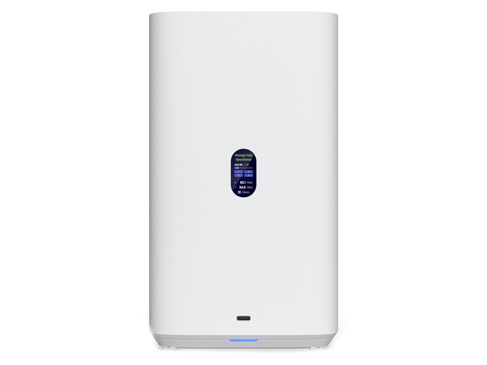 Ubiquiti UniFi UNAS 4 White 4-Bay 2.5GbE Desktop NAS