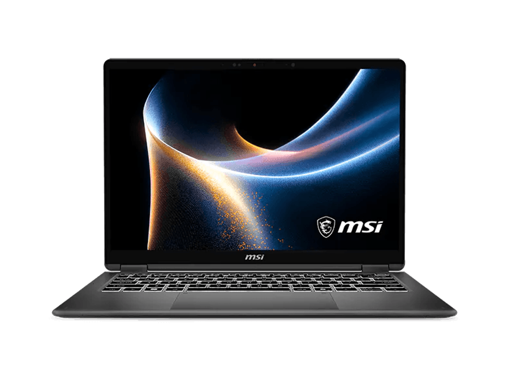 MSI Prestige 14 Flip AI+ 14" FHD+ OLED Touch Core Ultra 9 32GB RAM 1TB Business Laptop - Platinum Gray
