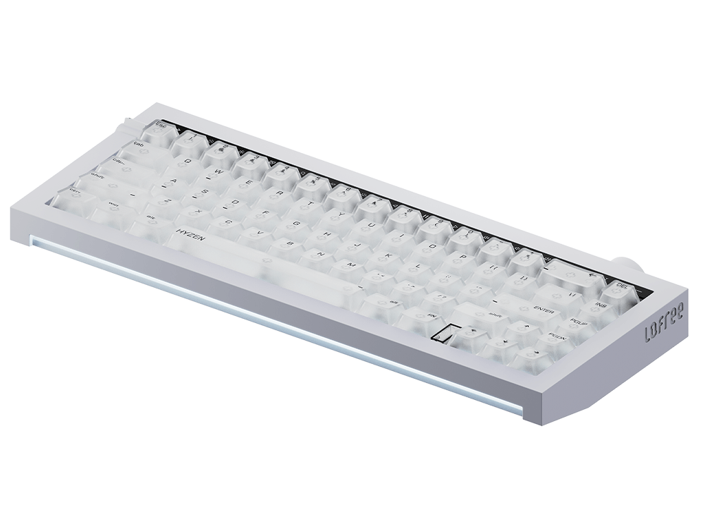 Lofree HYZEN 67 新品未開封　Triモード　シルバー Lofree Hyzen67 Tri-mode Magnetic Keyboard